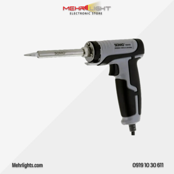 تفنگ لحیم کاری 130 وات برند سومو مدل SM-408 مهرلایت
