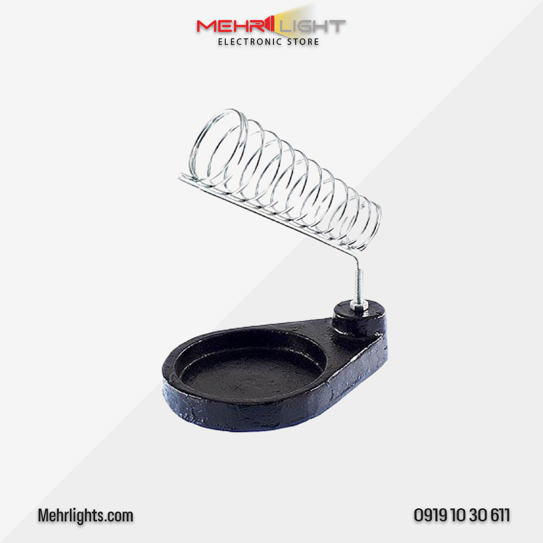 Royal-soldering-iron-stand وبسایت مهرلایت قیمت خرید پایه هویه چدنی برند رویال