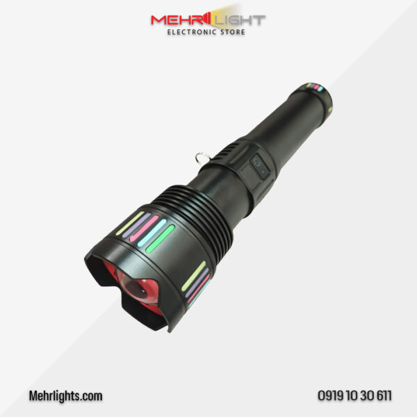 چراغ قوه دستی برند روی لانگ مدل RL-W512 وبسایت مهرلایت