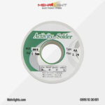 قیمت و خرید سیم لحیم 0.8 میلی متر 100 گرمی برند اکتیویتی وبسایت مهرلایت