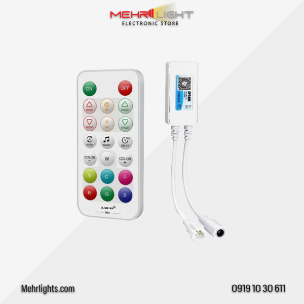 قیمت و خرید ریموت و کنترل موزیکال تک کانال مدل SP648E مهرلایت