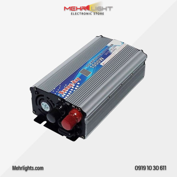 وبسایت مهرلایت قیمت و خرید اینورتر مبدل برق 1000 وات 12 ولت برند سانی دی