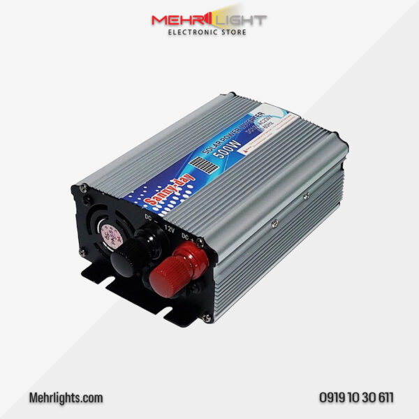 قیمت و خرید اینورتر مبدل برق 500 وات 12 ولت برند سانی دی مهرلایت
