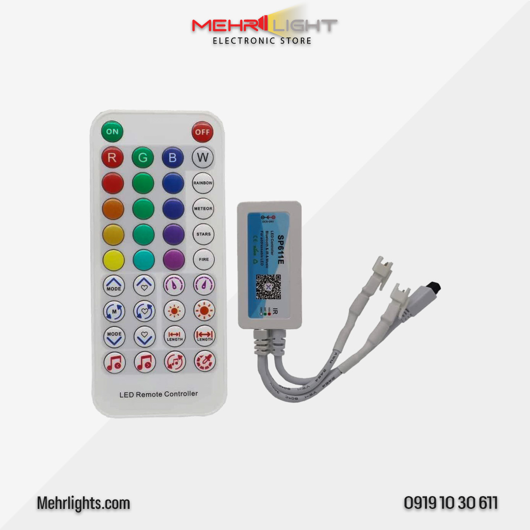 sp611e-3 قیمت و خرید ریموت و کنترل 2 کانال مدل SP611E مهرلایت