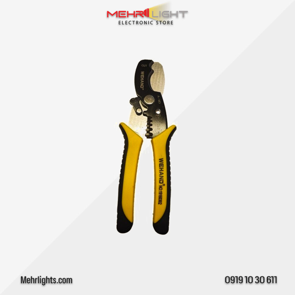 قیمت و خرید قیچی کابل بر برند ویهند مدل دوکاره کد 19160302 مهرلایت