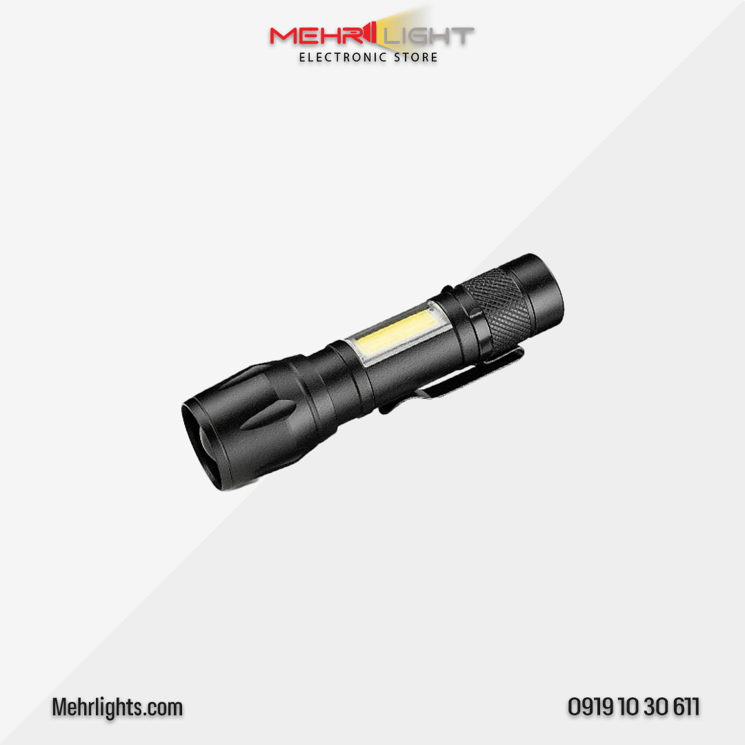AB-flashlight قیمت و خرید چراغ قوه شارژی مدل A.B وبسایت مهرلایت