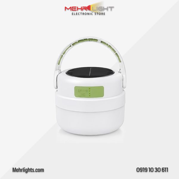 قیمت و خرید چراغ کمپینگ خورشیدی و شارژی مدل DP-K5-125 مهرلایت